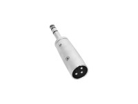 Adam hall 4 STAR A JM3 XM3 Adapter 6.3 mm jack stereo to XLR male Adam hall 4 STAR A JM3 XM3 Adapter 6.3 mm jack stereo to XLR male